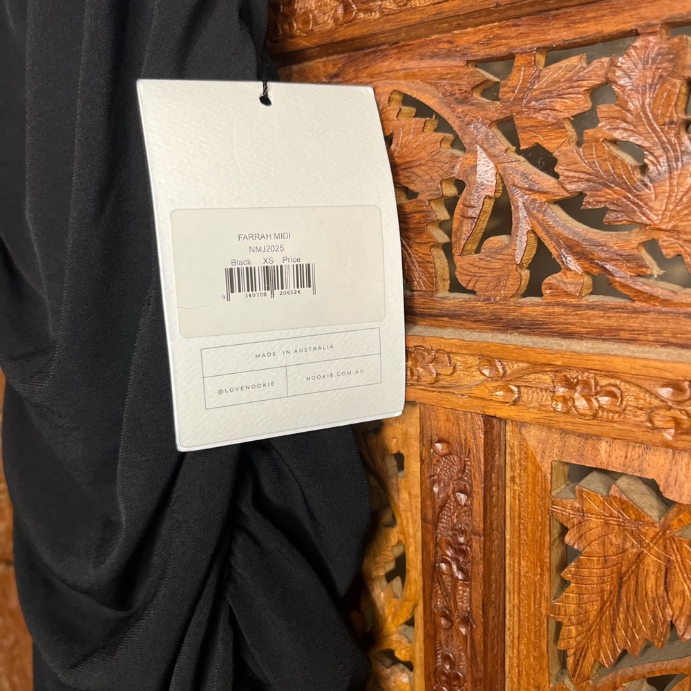 Nookie Elegant Black NWT Gown - Picture 5 of 5